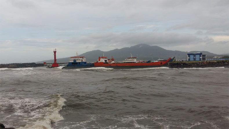 Cuaca Ekstrem, Syahbandar Manado Larang Kapal Berlayar