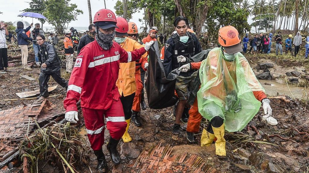 Korban Tewas Tsunami di Pandeglang Mencapai 313 Orang
