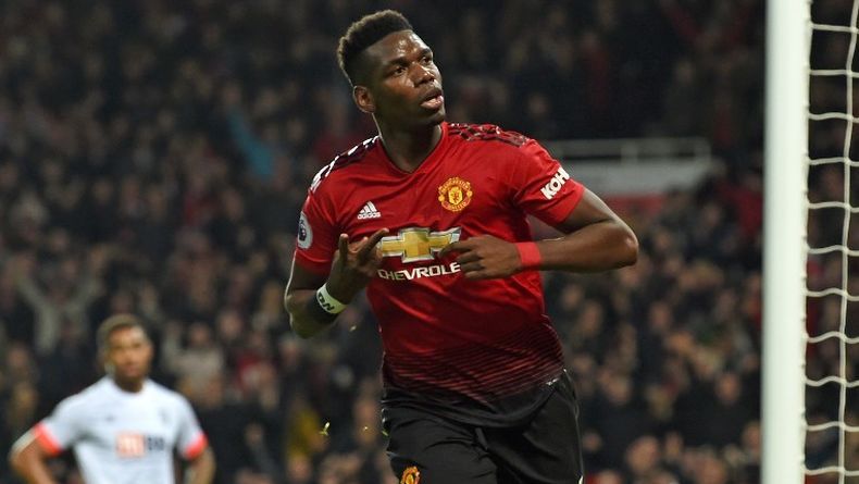 MU Kalahkan Bournemouth, Pogba Kembali Cetak 2 Gol
