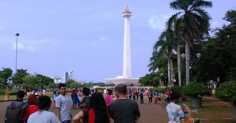 Puncak Lebaran Betawi, Jalan Medan Merdeka Selatan Ditutup