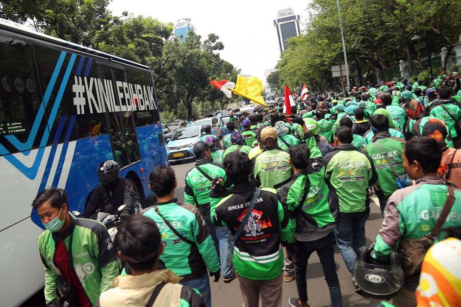 Penertiban Jalan Protokol, Anies Akan Panggil Pengelola Ojek Online 