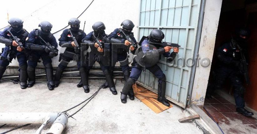 Pasukan Khusus Gabungan di Bawah Komando Polri