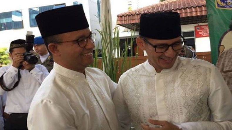 Anies ke Sandi: Selamat Ya Bro