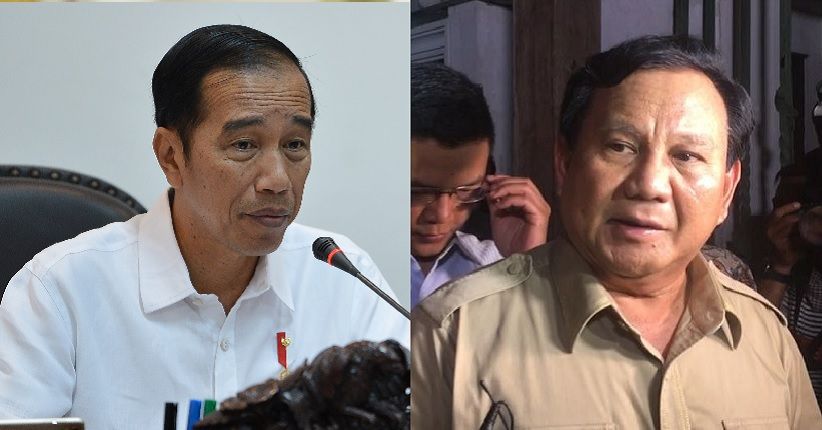 Jokowi-Ma'ruf Nomor Urut 1, Prabowo-Sandi Nomor 2