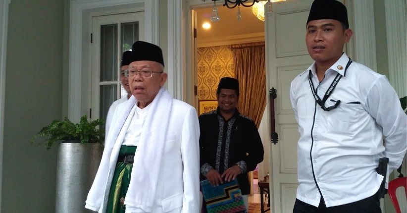 Sejumlah Tokoh NU Merapat ke Prabowo-Sandi, Begini Reaksi Ma'ruf Amin