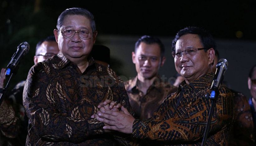 Setelah Disebut Jenderal Kardus, Prabowo Sambangi Kediaman SBY