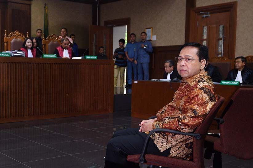 KPK Tarik Rekening Setnov Rp1,1 M sebagai Uang Pengganti Kasus e-KTP