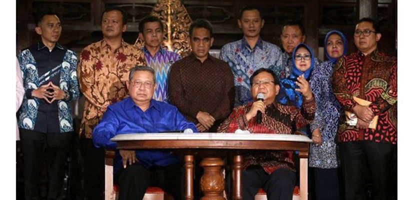 Prabowo-SBY Bertemu Empat Mata, Batik Lengan Panjang Jadi Dress Code