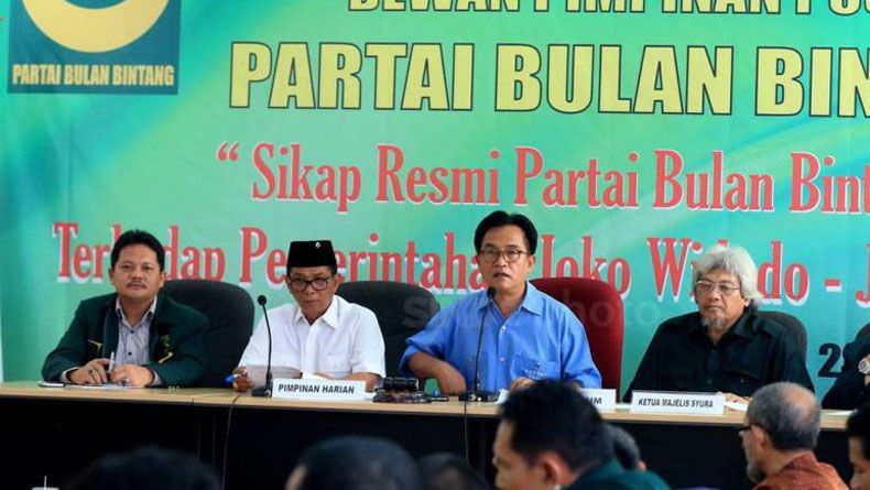 Internal PBB Terus Bergolak Sejak Yusril Jadi Pengacara Jokowi-Ma'ruf