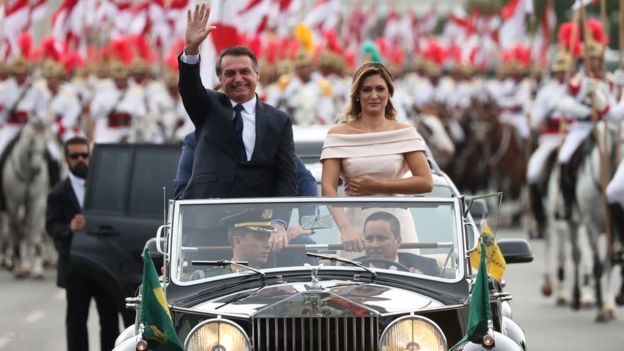 Jair Bolsonaro Dilantik sebagai Presiden Sayap Kanan Baru Brasil