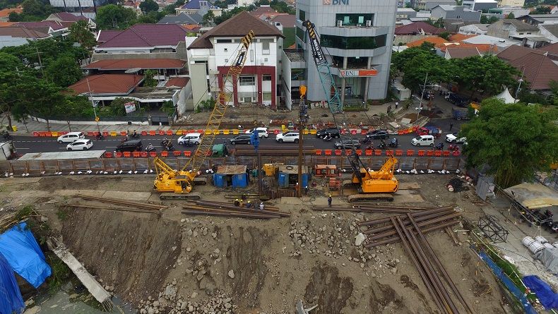 Tersangka Kasus Amblesnya Jalan Raya Gubeng Surabaya Jadi 2 Orang