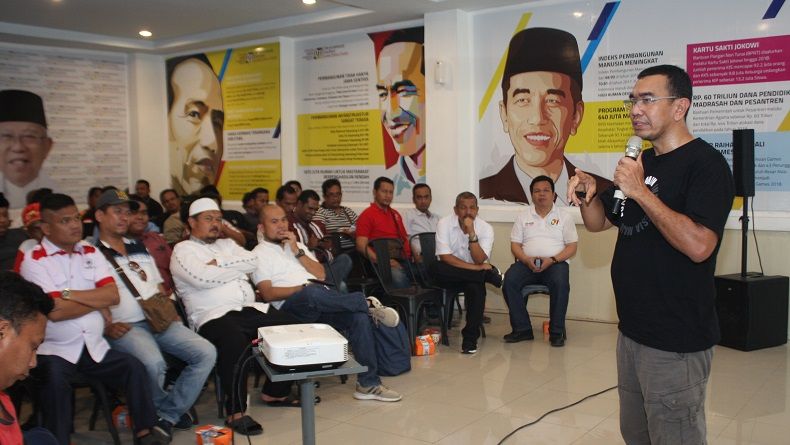 TKD Jokowi-Ma'ruf Konsolidasi untuk Solidkan Tim Media Sosial di Medan