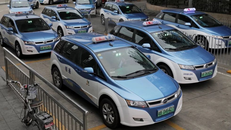 Kini Seluruh Taksi di Kota Shenzhen China Bertenaga Listrik