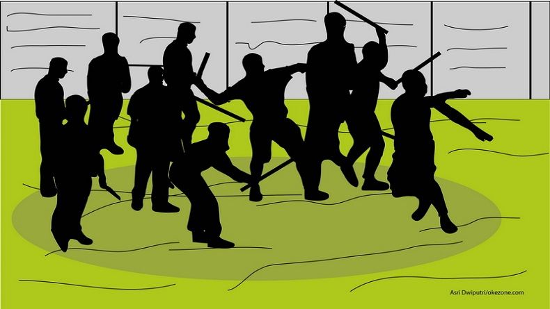 Geger, 7 Pemuda Ngaku Polisi Serang Warga Pakai Golok dan Pecahan Botol di Bandung