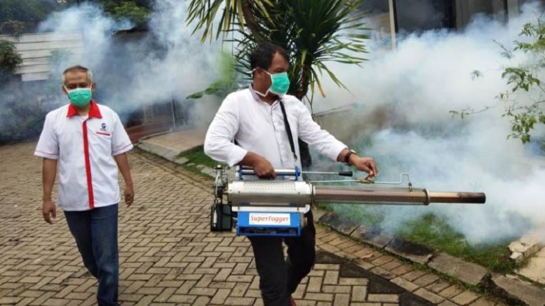 Perindo Fogging Perumahan Warga Cimanggis Depok