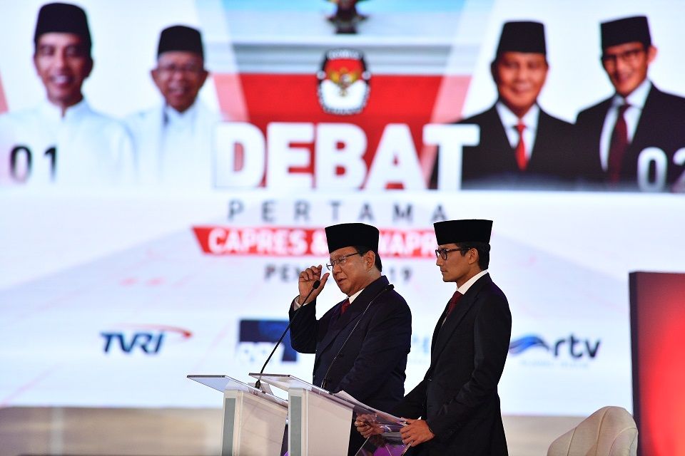 Tak Jadi Ungkit Kasus Novel di Debat Capres, Sandi: Prabowo Melarang