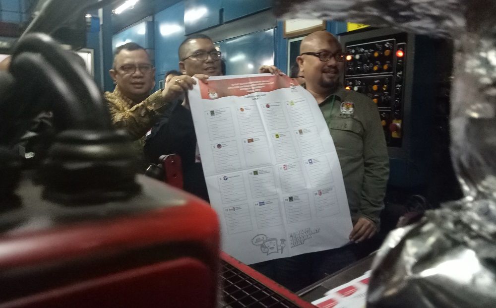 Surat Suara Pemilu 2019 Mulai Dicetak, KPU Tegaskan Tak Ada dari China