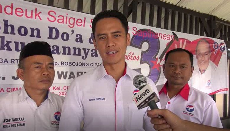 Perang Bintang di Dapil I Jabar, Choky Sitohang: Saya Siap Bersaing