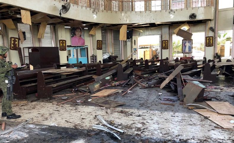 Korban Tewas akibat Ledakan Bom di Gereja Filipina Jadi 17 Orang