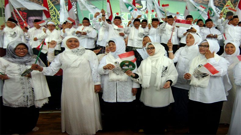 Ribuan Santri dan Kiai di Tegal Deklarasi Dukung Jokowi-KH Ma'ruf Amin