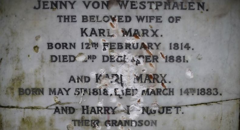 Makam Sekaligus Monumen Karl Marx di London Dirusak