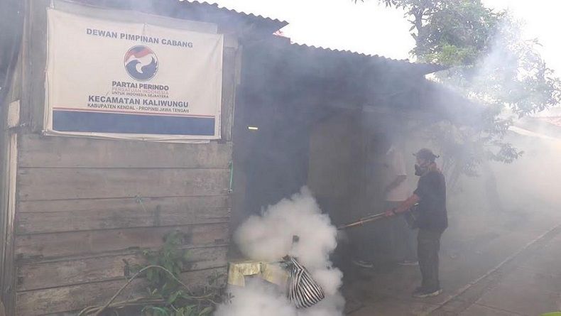 Fogging di Semarang, Perindo Penuhi Permintaan Warga