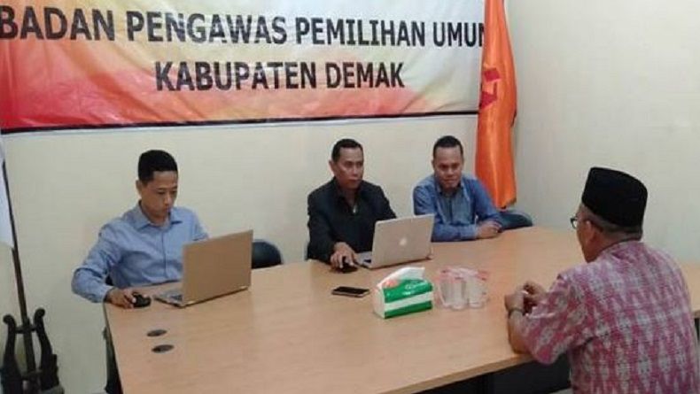 Bawaslu Cecar Bupati Demak dan Wakilnya soal Deklarasi Dukung Capres