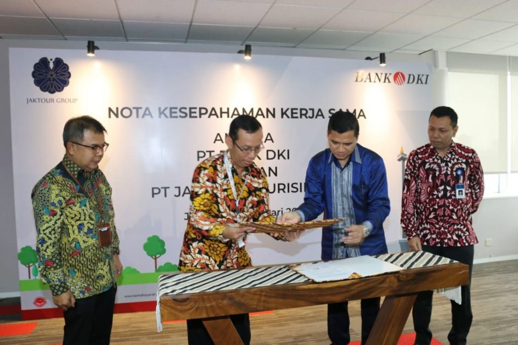 Sinergisitas BUMD, Jakarta Tourisindo Manfaatkan Layanan Bank DKI