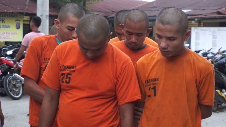 Komplotan Perampok Sadis Medan-Deli Serdang Diamankan Polisi