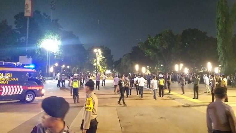 Terdengar Ledakan di Parkir Timur Senayan, Warga Berhamburan