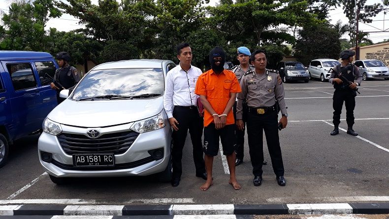 Gelapkan Mobil Rental, Pecatan Polisi Ditangkap Polres Kulonprogo