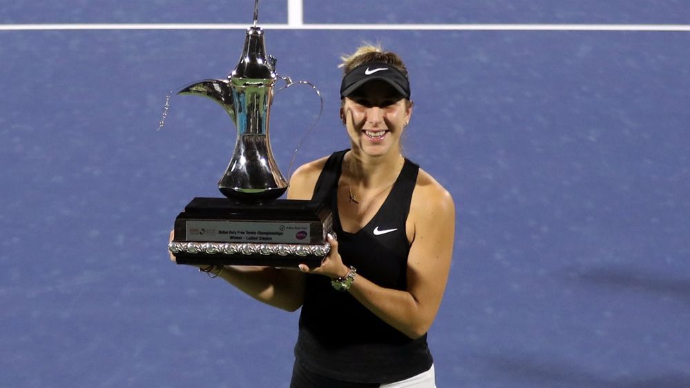 Kalahkan Kvitova, Bencic Juara di Dubai 