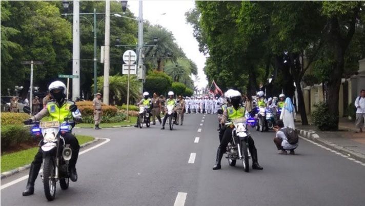 Massa Aksi FUI Bersumpah Ciptakan Pemilu yang Bersih dan Jurdil