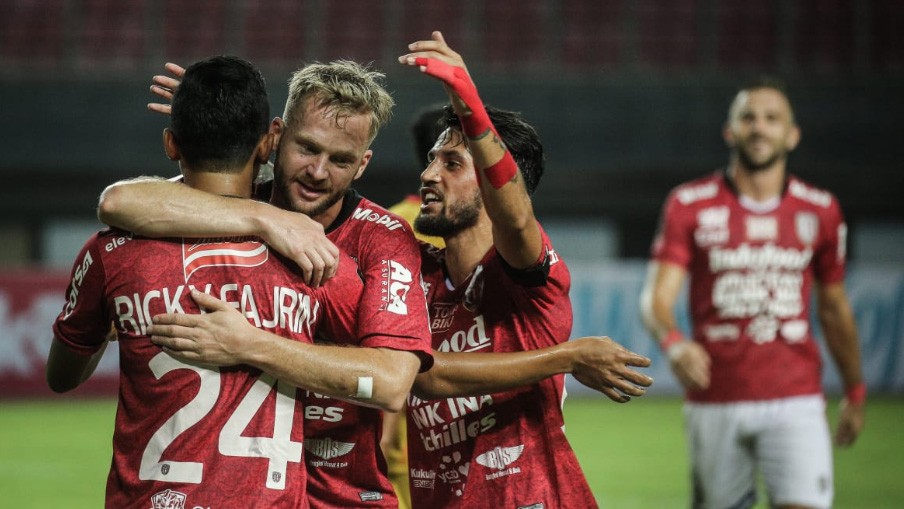 Gulung Mitra Kukar 3-0, Bali United Puncaki Grup B Piala Presiden