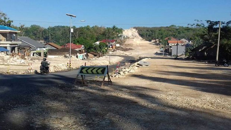 Gebleg Renteng Jadi Ornamen Underpass JJLS dengan NYIA di Kulonprogo
