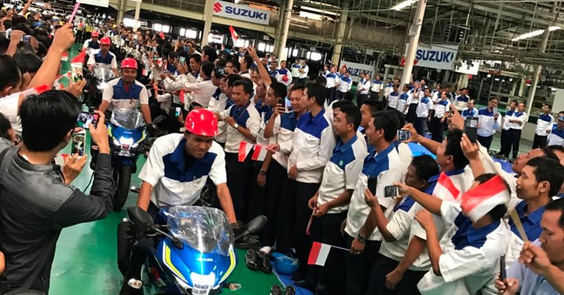 Penjualan Suku Cadang Motor Suzuki Capai Rp570 Miliar