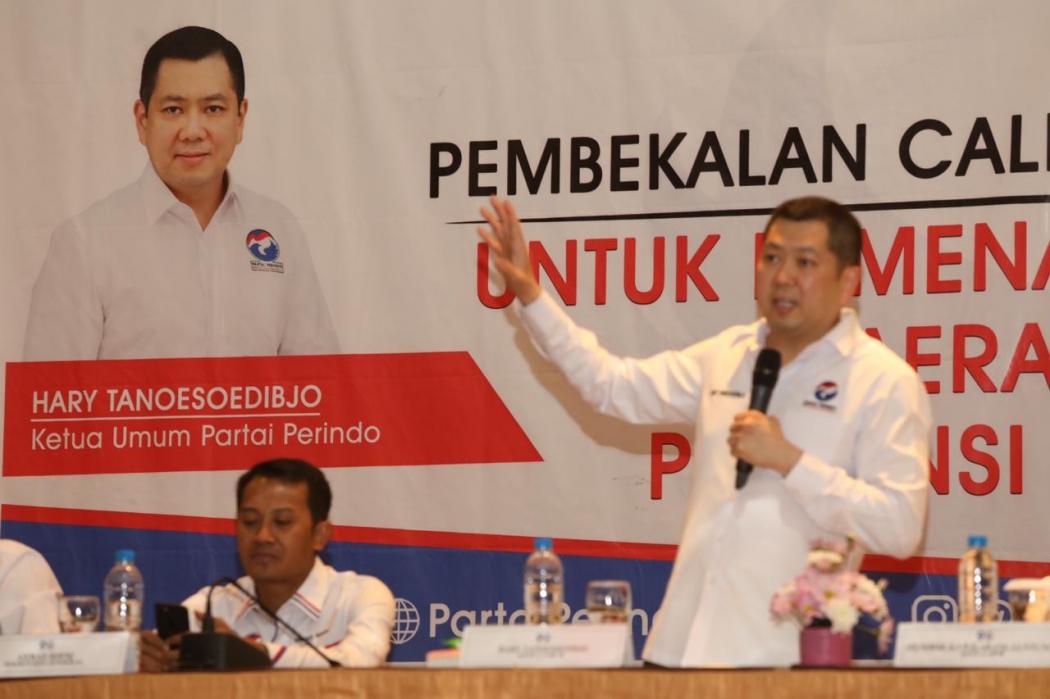 Konsolidasi Pemenangan Pemilu di Sulut, HT: Semua Harus Bekerja Keras