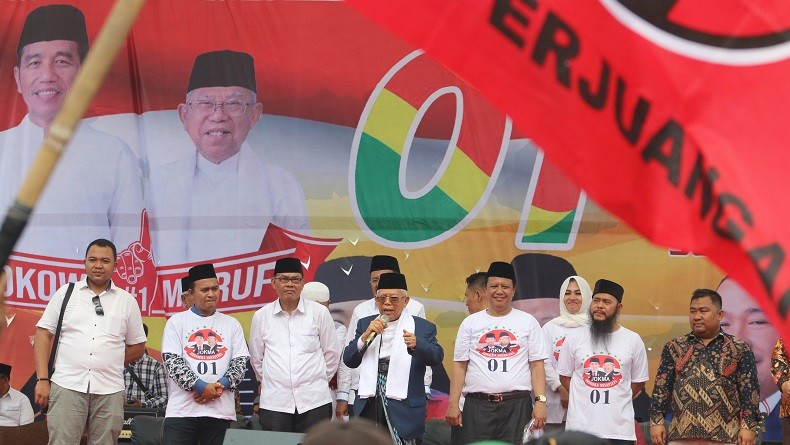 Hadiri Deklarasi Jokma di Medan, Ma'ruf: Jokowi Pembela Rakyat Jelata