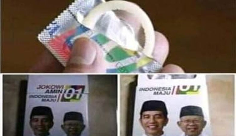 TKN Akan Laporkan Pembuat dan Penyebar Kondom Bergambar Jokowi-Ma'ruf