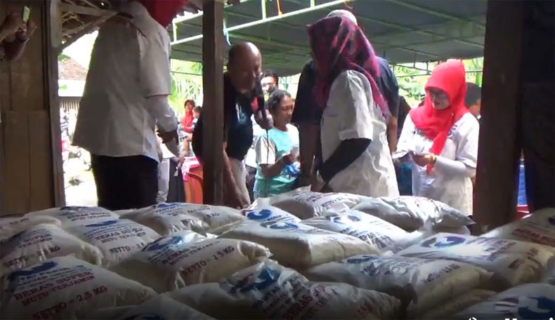 Ringankan Beban Warga, Perindo Gelar Bazar Beras Murah di Pati