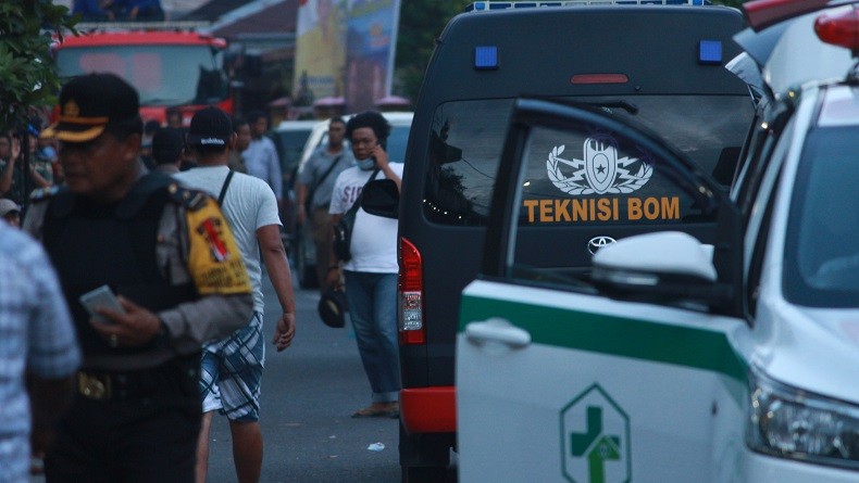 Meledakkan Diri, Polisi: Jasad Istri dan Anak Terduga Teroris Rusak