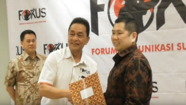 HT Terima Langsung Dukungan dari Fokus di Medan untuk Jokowi-Ma'ruf