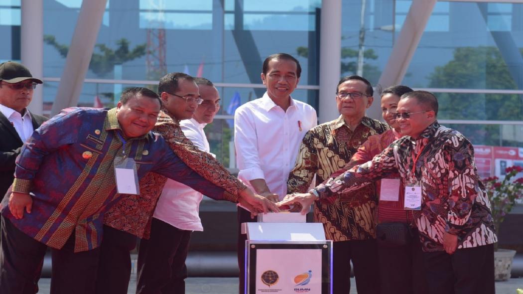 Resmikan Pelabuhan Sibolga, Jokowi: Semoga Ekonomi Sekitar Berkembang
