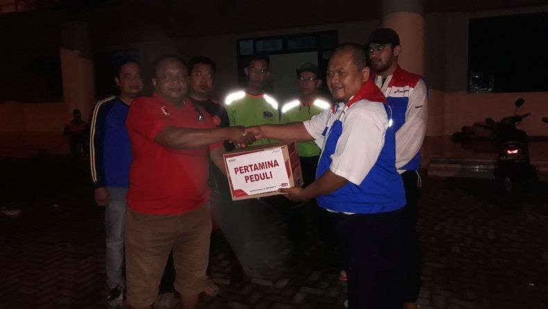 DIY Dikepung Banjir dan Longsor, Pertamina Salurkan Bantuan