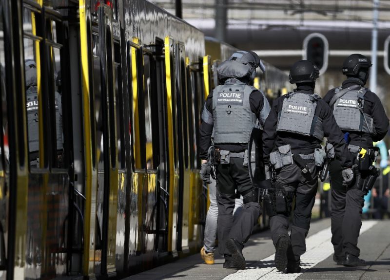 Polisi Belanda Tangkap Pelaku Penembakan Trem di Utrecht