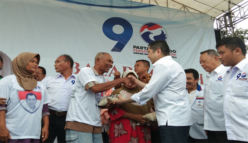 Gelar Bazar Murah di 4 Daerah, Perindo Gelontorkan 20.000 Kg Beras