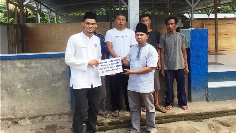 Majelis Dzikir Perindo Bantu Pembangunan Pesantren di Lombok Barat