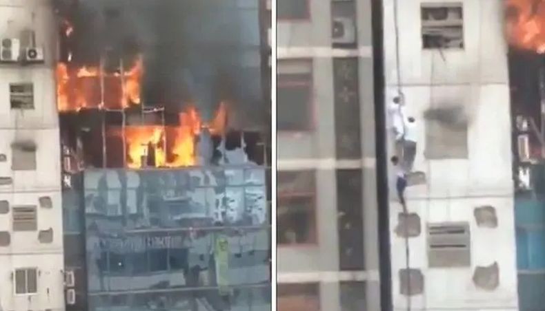 Gedung 19 Lantai di Bangladesh Terbakar, Banyak Karyawan Terjebak
