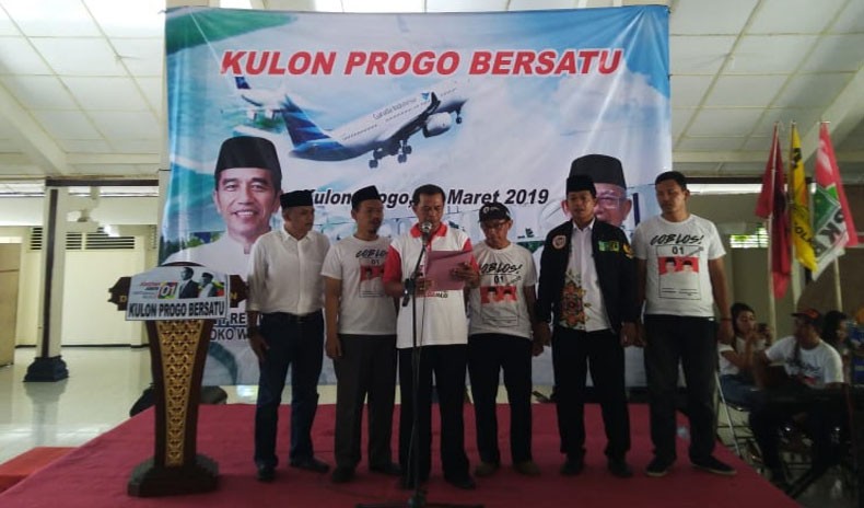Tim Pemenangan Jokowi-Ma'ruf Kulonprogo Targetkan Kemenangan 75 Persen