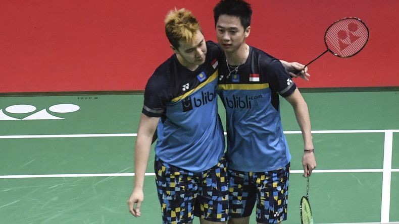 Libas Duo Jepang, Kevin/Marcus Amankan Tiket Perempat Final